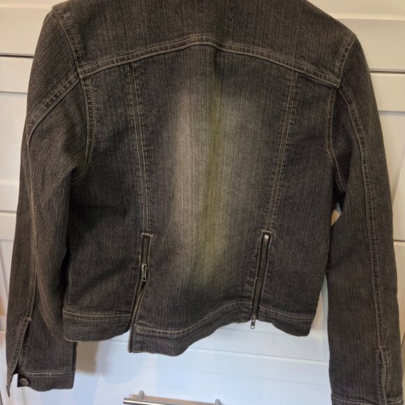 BONGO Black Jean Jacket - Picture 5 of 5